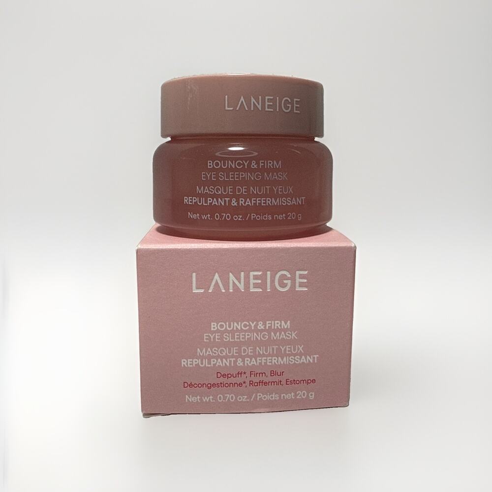 LANEIGE Bouncy & Firm Eye Sleeping Mask, .70 oz - SEALED